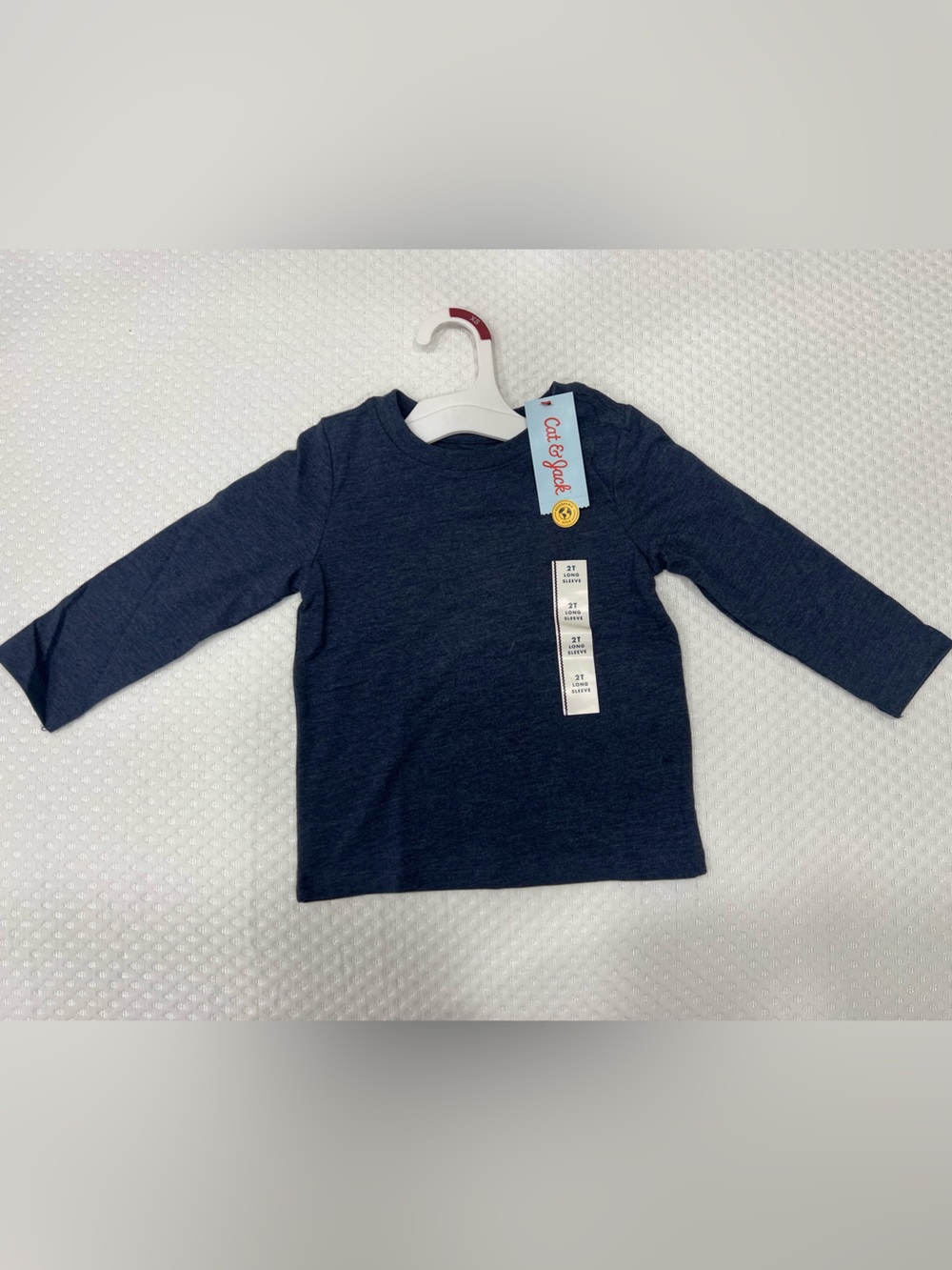 Cat & Jack Dark Navy Long-Sleeve Kids Tee